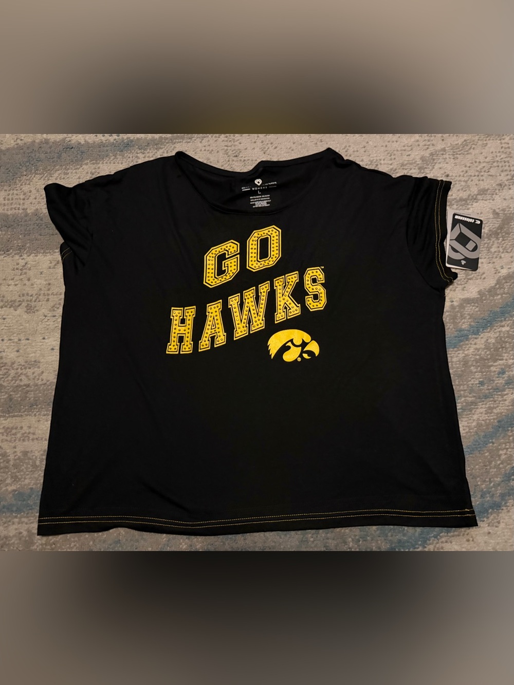 Women's Size L Iowa Hawkeyes Top